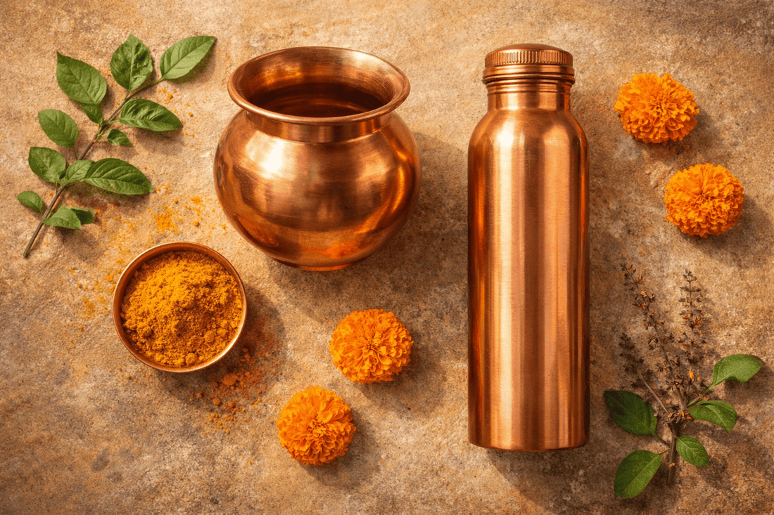 Ayurvedic Benefits of Storing Water in Copper Vessels - Adroit India