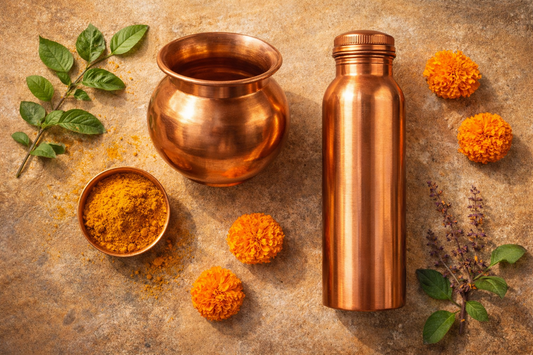 Ayurvedic Benefits of Storing Water in Copper Vessels