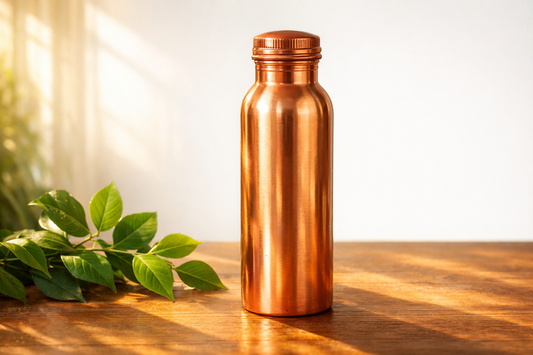 Benefits of Drinking Water from a Copper Bottle