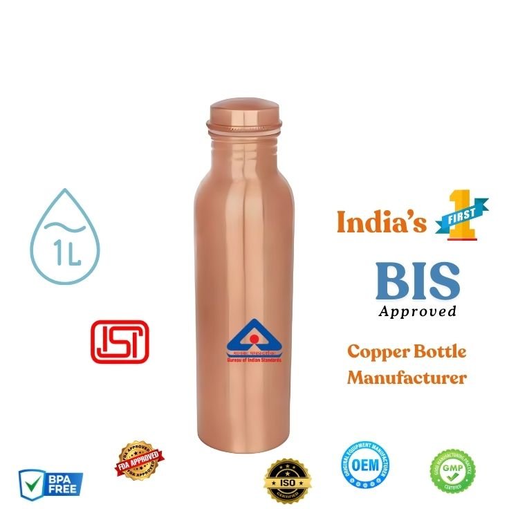 COPPER BOTTLE MANUFACTURER - Adroit India